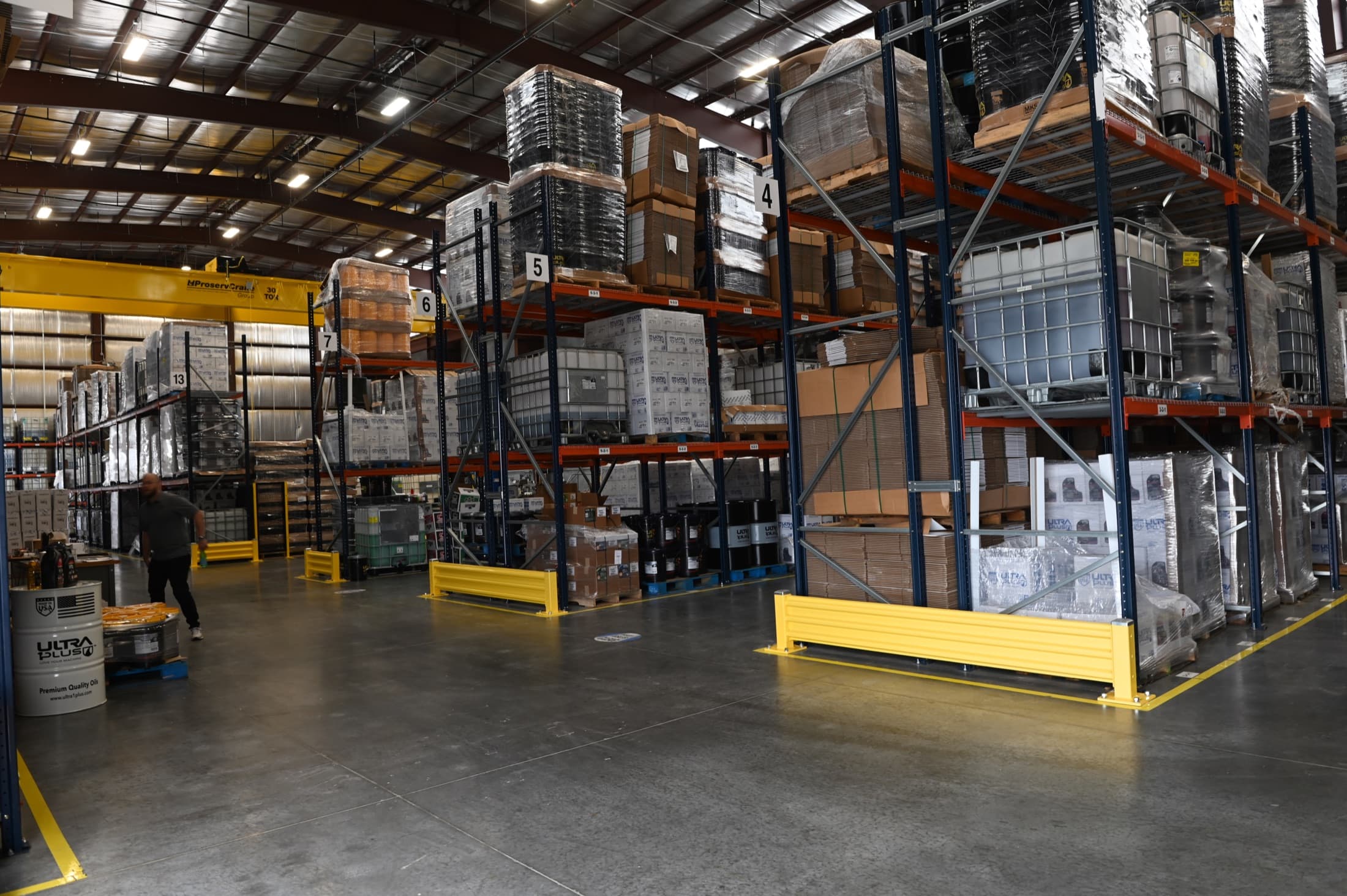 Warehouse inventory from the lubricant supply archive