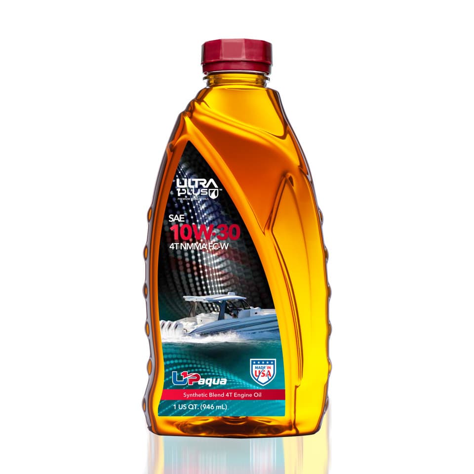 Ultra1Plus 10W-30 Synthetic Blend 4-Stroke Marine Engine Oil