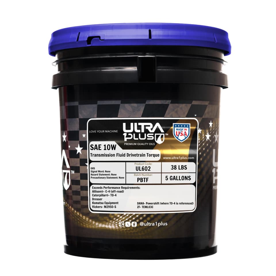 Ultra1Plus SAE 10W Transmission Fluid Drivetrain Torque, TO-4