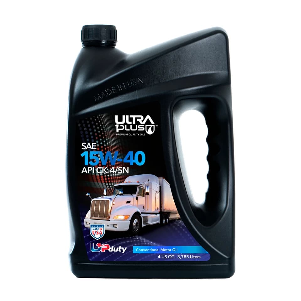 Ultra1Plus SAE 15W-40 Conventional Heavy-Duty Diesel Motor Oil API CK-4/SN
