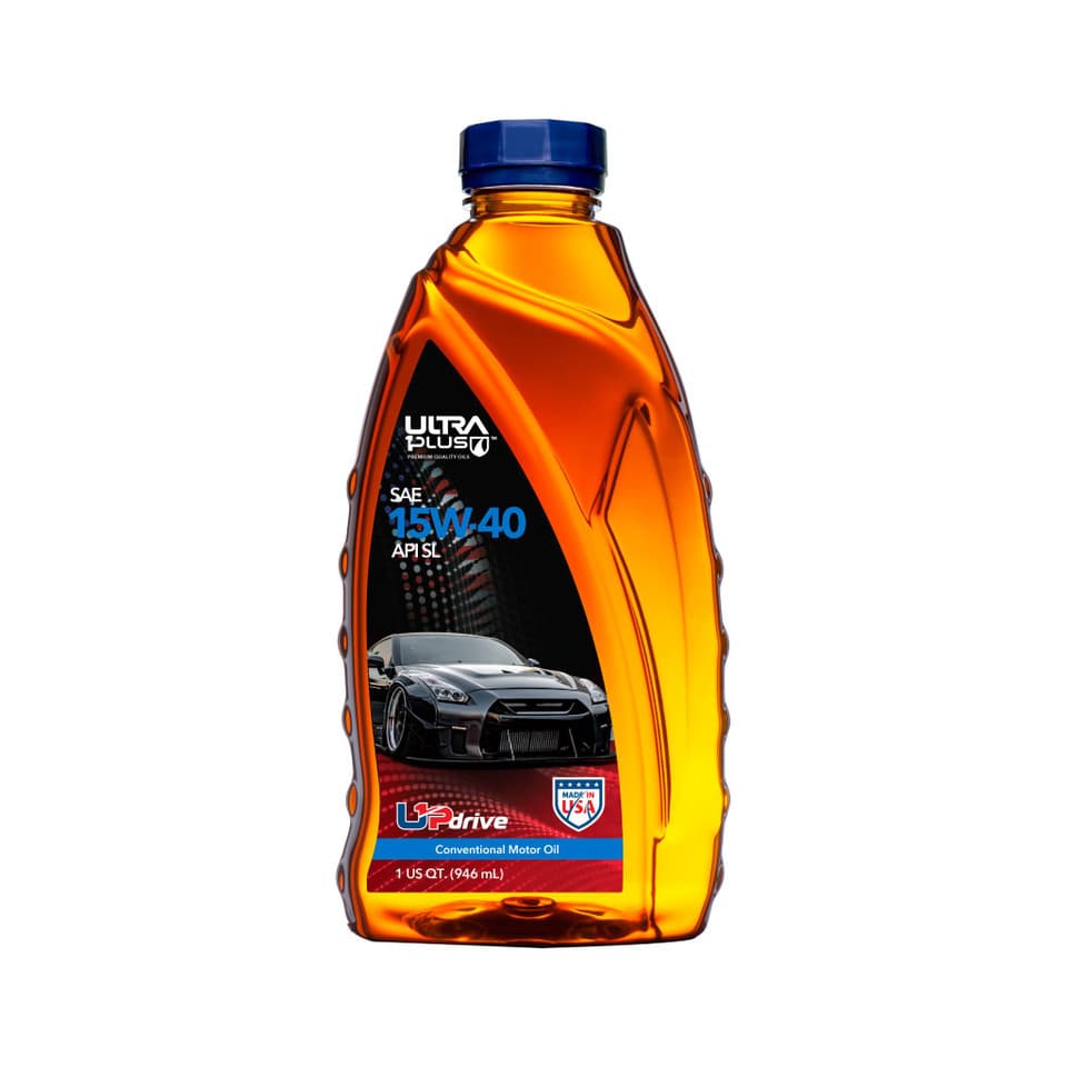 Ultra1Plus SAE 15W-40 Conventional Motor Oil, API SL