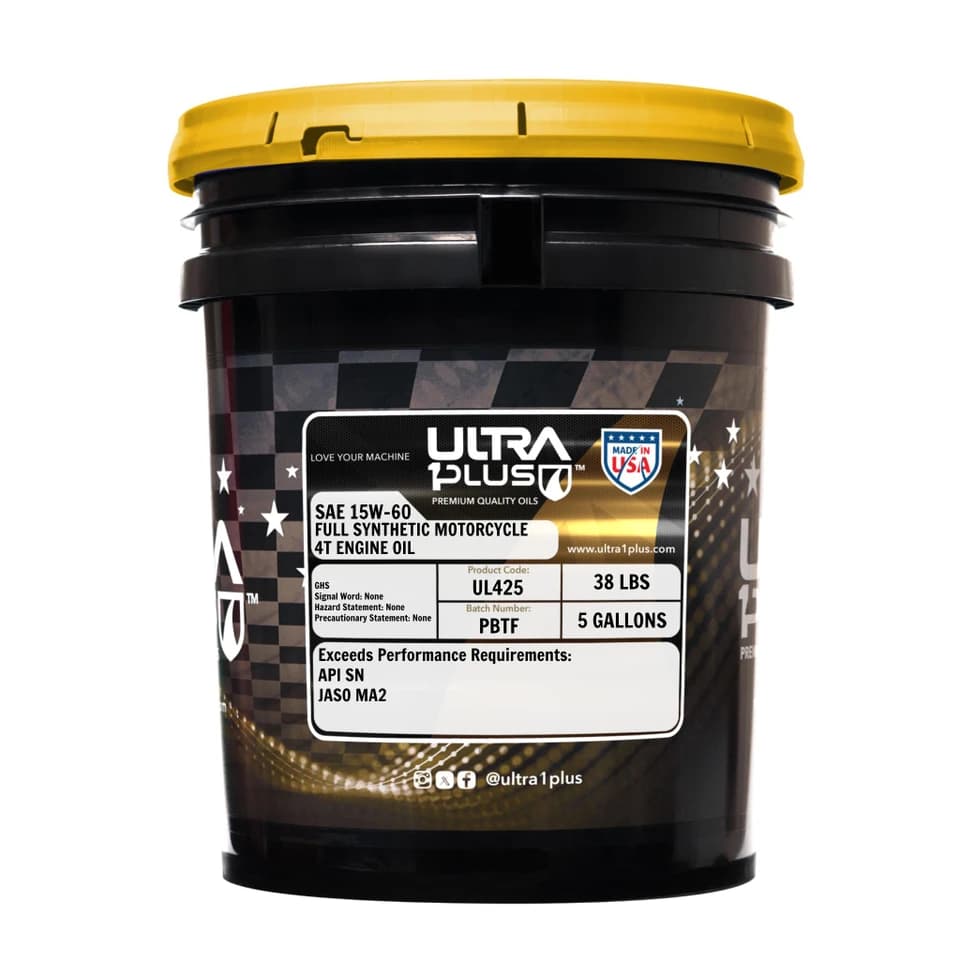 Ultra1Plus SAE 15W-60 Full Synthetic Motorcycle 4T Engine Oil