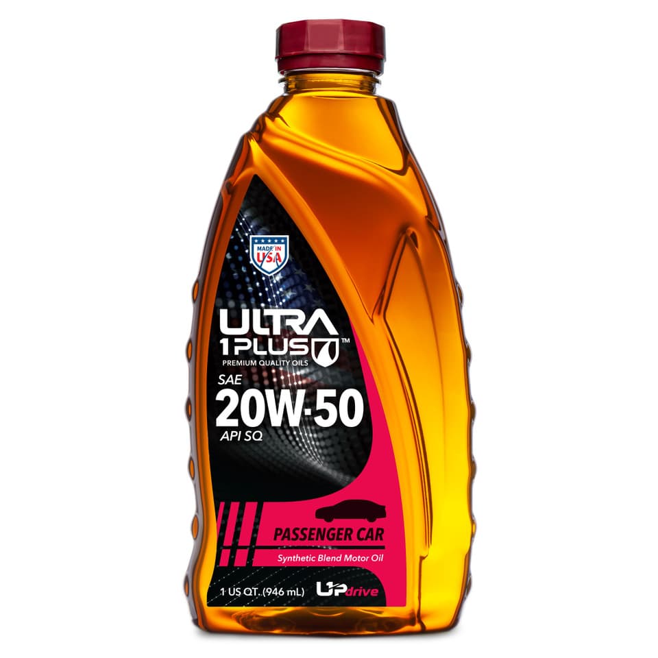 Ultra1Plus SAE 20W-50 Synthetic Blend Motor Oil API SQ