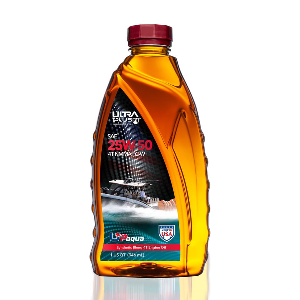 Ultra1Plus SAE 25W-50 Synthetic Blend 4T Marine Oil