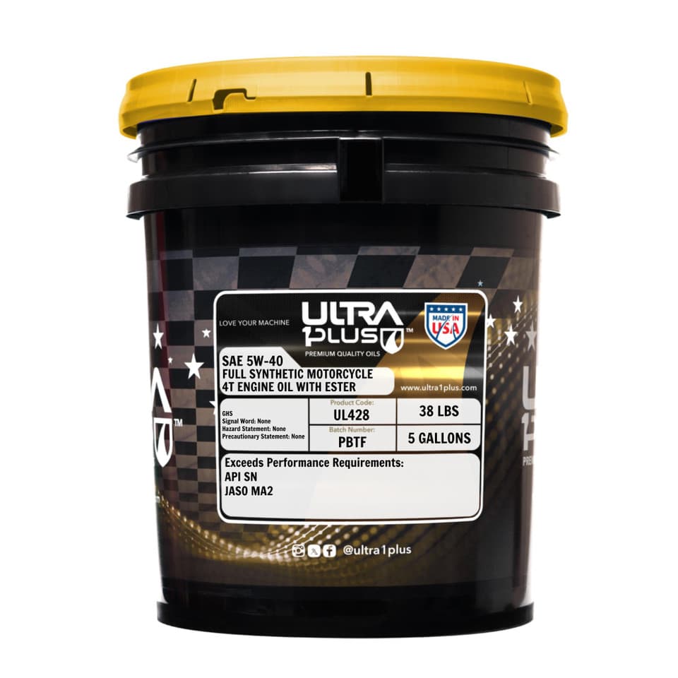 Ultra1Plus SAE 5W-40 Full Synthetic 4T Engine Oil with ester