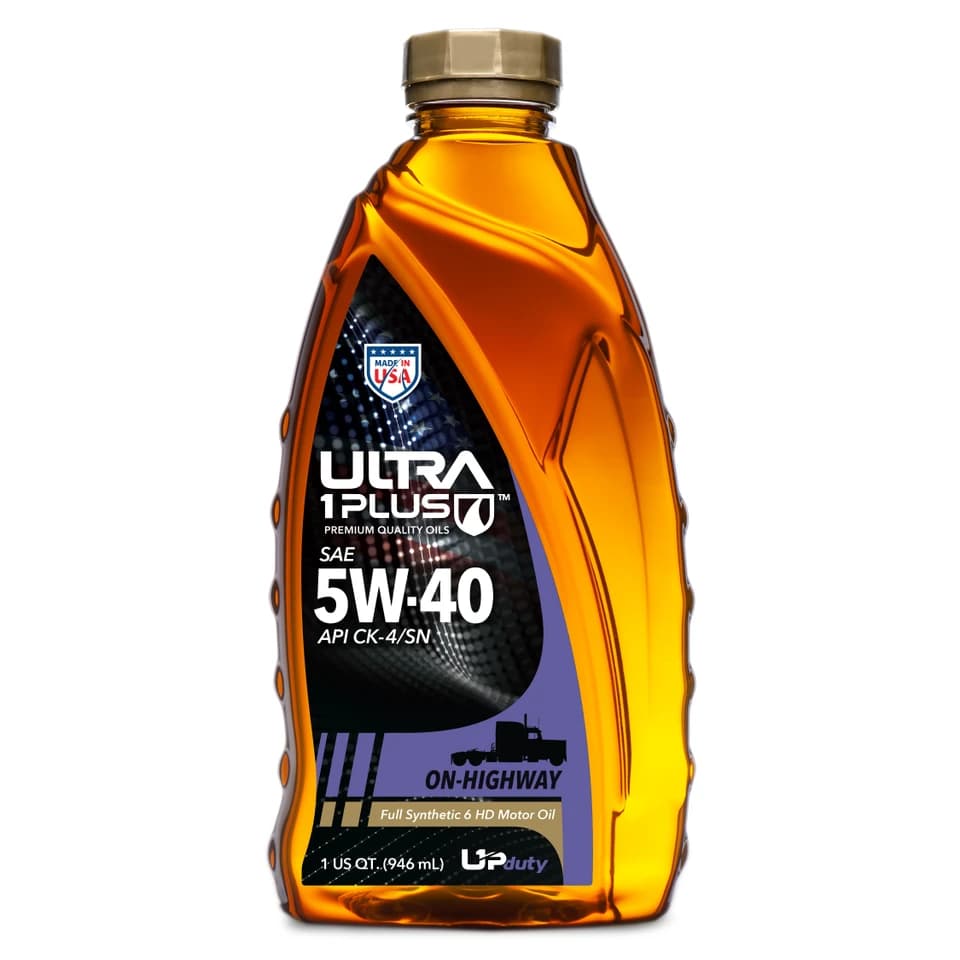 Ultra1Plus SAE 5W-40 Full Synthetic Heavy Duty Diesel Engine Oil API CK-4/SN