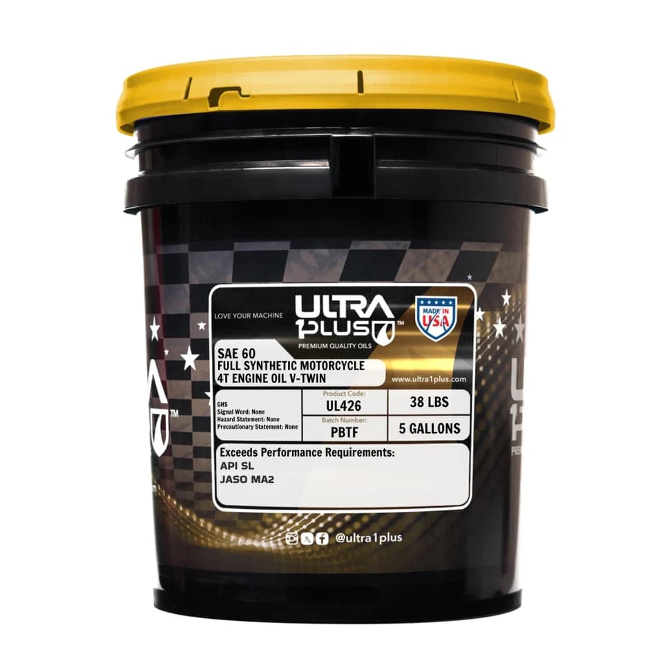 Ultra1Plus SAE 60 Full Synthetic 4T V-Twin Engine Oil