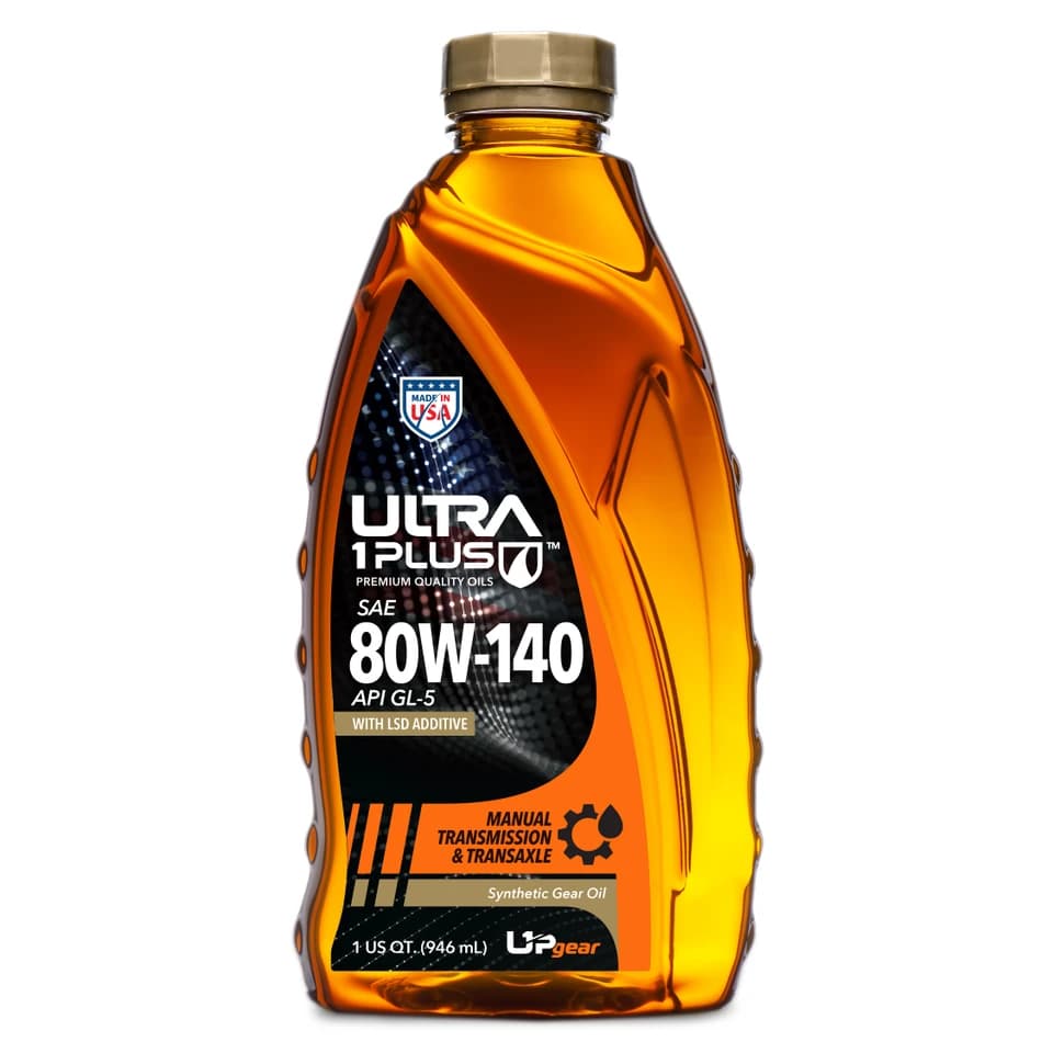 Ultra1Plus SAE 80W-140 Full Synthetic Gear Oil API GL-5