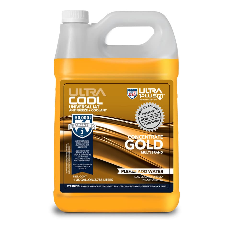 UltraCool Gold IAT Universal Antifreeze & Coolant Concentrate