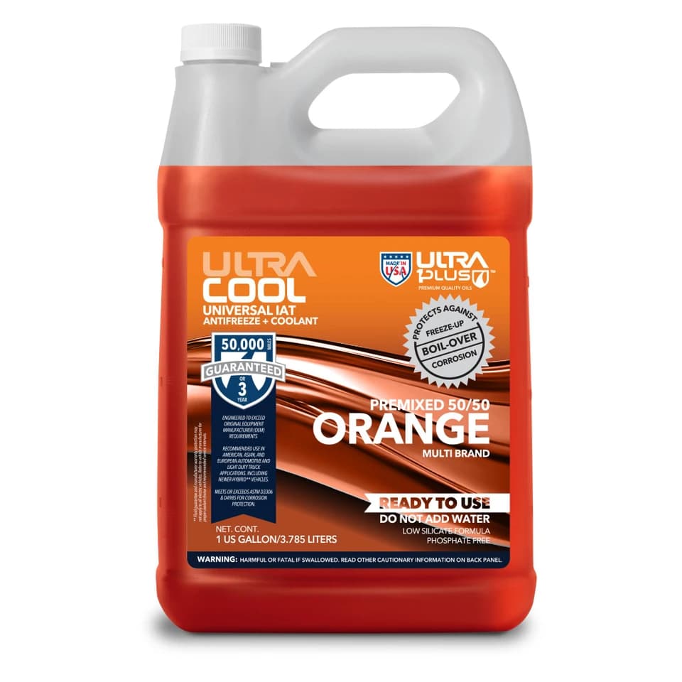 UltraCool Orange IAT Universal Antifreeze & Coolant Premixed 50/50