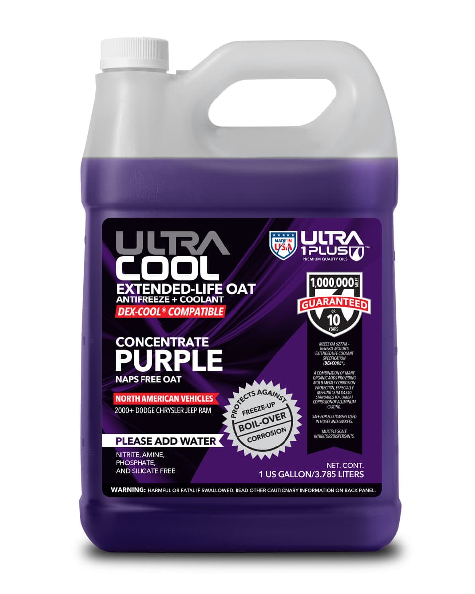UltraCool Purple OAT NAPS-Free Extended Life Antifreeze & Coolant Concentrate
