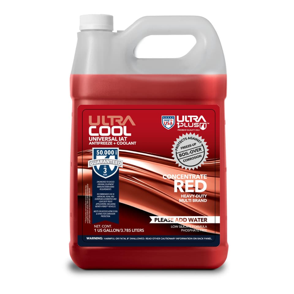 UltraCool Red IAT Universal Heavy-Duty Antifreeze & Coolant Concentrate