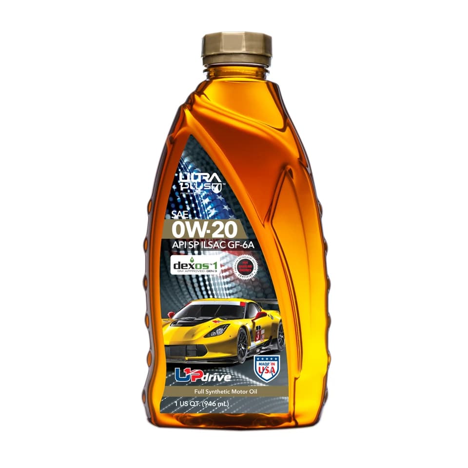 Ultra1Plus SAE 0W-20 Full Synthetic Motor Oil Dexos1 Gen 3 GM-Approved