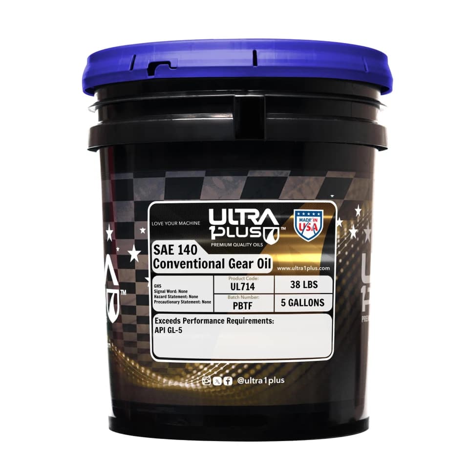 Ultra1Plus SAE 140 Conventional Gear Oil