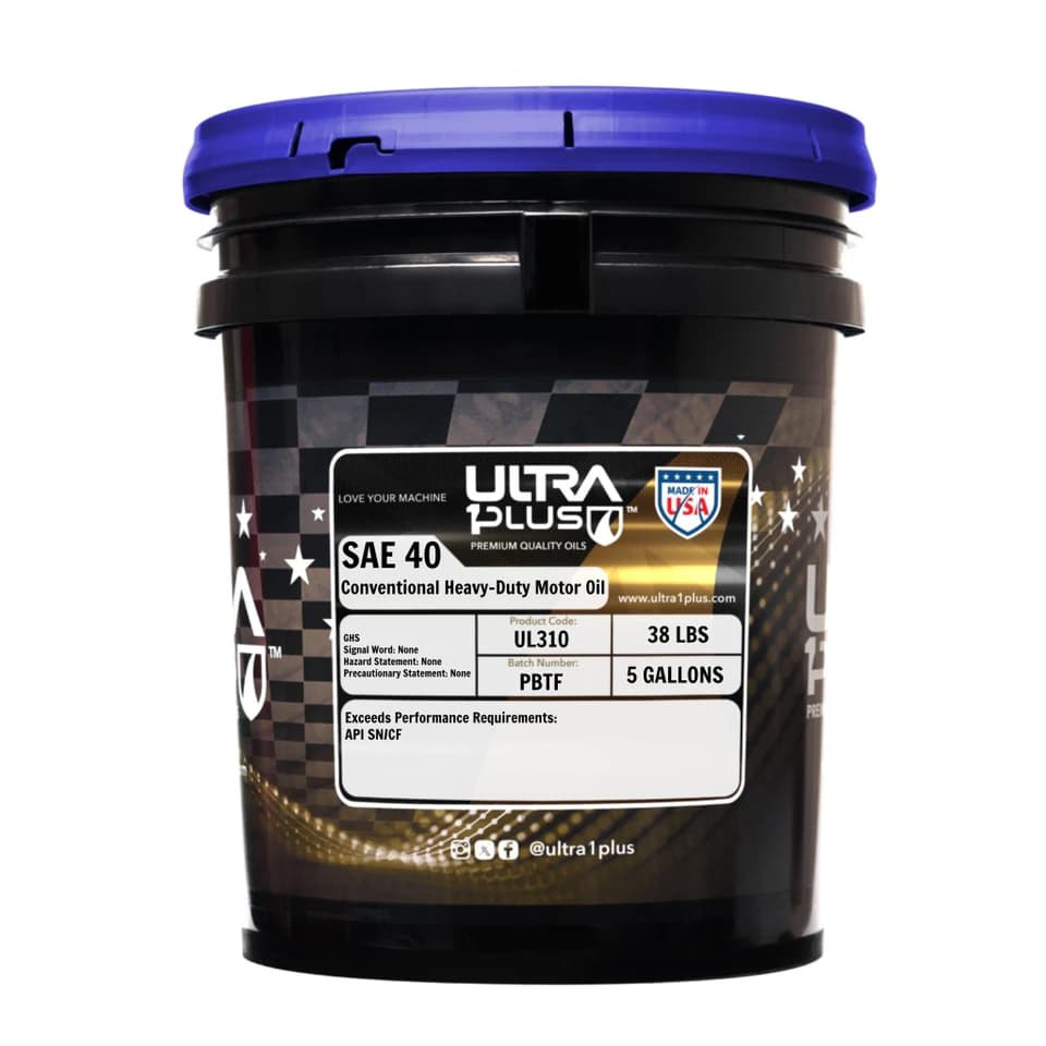Ultra1Plus SAE 40 Conventional Heavy-Duty Motor Oil API SN/CF