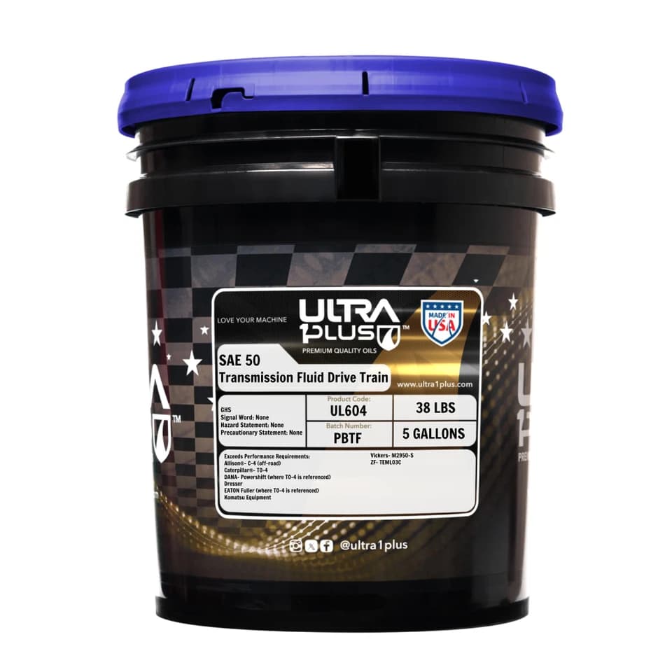 Ultra1Plus SAE 50 Transmission Drivetrain Torque Fluid, TO-4