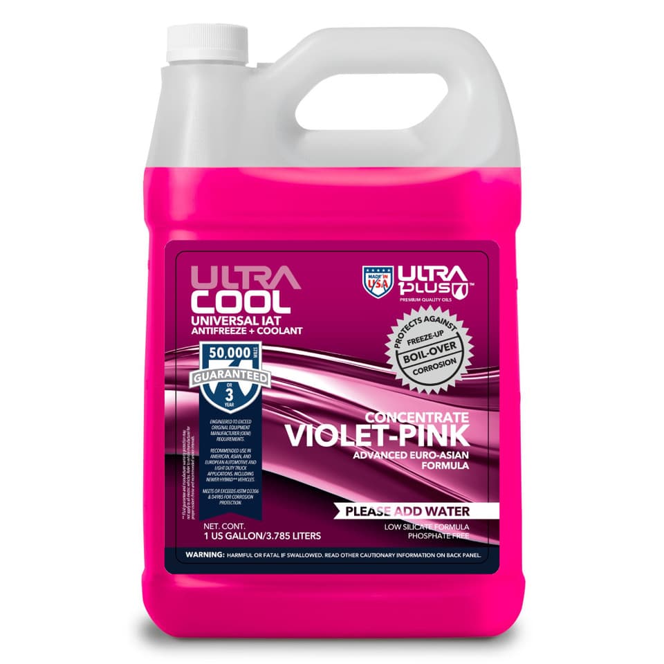 UltraCool Violet Pink IAT Universal Antifreeze & Coolant Concentrate